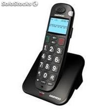 Telefono inalambrico dect daewoo dtd-7100b / manos libres / pantalla lcd /