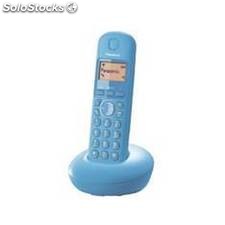 Telefono inalambrico digital dect panasonic kx-tgb210spf, mono, azul