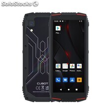 Telefono movil smartphone cubot king kong mini 3 4.5pulgadas negro y rojo 128gb