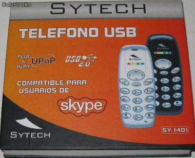 Teléfono Usb Para Skype Sytech Sy-1401