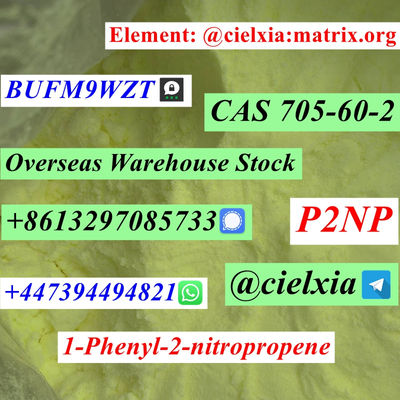 Telegram@cielxia P2NP 1-Phenyl-2-nitropropene CAS 705-60-2 Warehouse - Photo 2