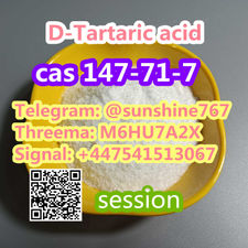 Telegram: @sunshine767 D-Tartaric acid cas 147-71-7