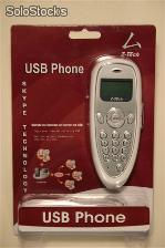 Telephone ip usb blanc - Photo 2