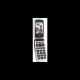 Téléphone portable doro phoneeasy 612 noir/blanc