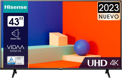 Televisor led Hisense 43A6K 4K Ultra hd Smart tv vidaa HDR10+ Dolby Vision dts:x