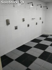 Telhas para piso de duchas anti-derrapante
