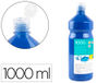 Tempera liquida liderpapel escolar 1000 ml azul marino