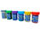 Tempera pelikan glitter 20 ml 942/20s caja 6 colores surtidos + pincel - Foto 2