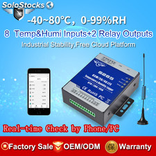 Temperature and Humidity Data Logger Recorder 3G Temperature Remote Alarm Contro