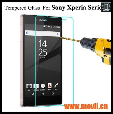Tempered Glass para sony xperia Z5 Z4 Z3 Z2 Z1 z M4 xa Z5+ Plus compact mini - Foto 3