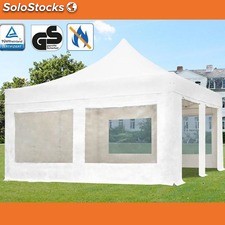 Tenda dobrável 5x5 m PROFESSIONAL Alumínio 50 mm, retardante de fogo.