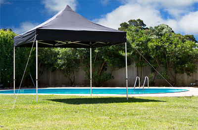 Tenda PRO 3x3 40mm Alumínio hexagonal c/ Tecto e saco de transporte