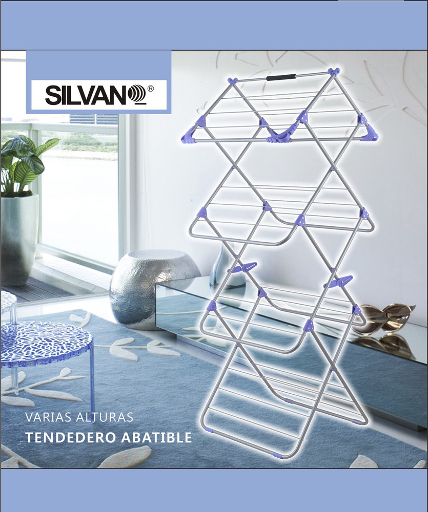 ✓ Tendedero Vertical Silvano Home