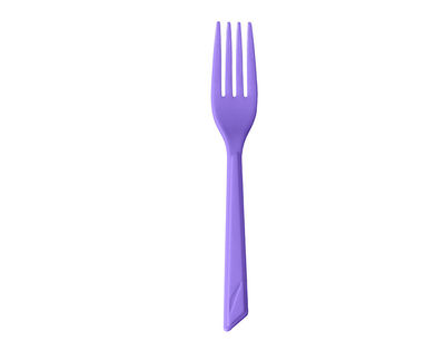 Tenedor magnun violeta, caja 1000 unidades