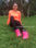 Tenis Dama p/Correr (Running) neon-rosa-cielo Suela eva hq - 1