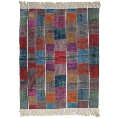 Teppich Baumwolle Multicolor