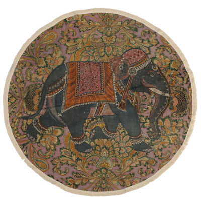 Teppich elephant Baumwolle Multicolor