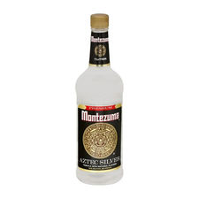 Tequila Montezuma Silver 1,00 Litro 40º (R) 1.00 L.