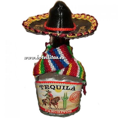 Tequila Panchitos 5cl (Sombrero en colores surtidos) - Foto 2