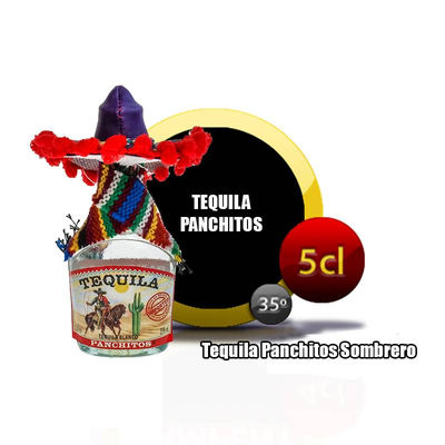 Tequila Panchitos Sombrero mini