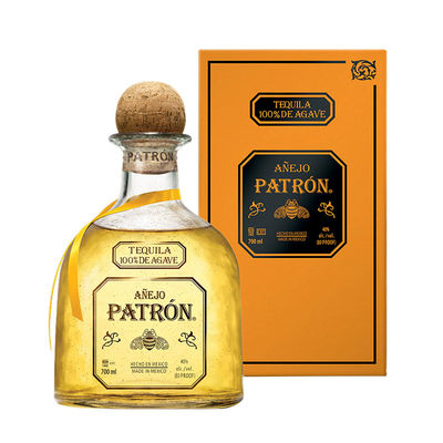 Tequila Patron Añejo 0,70 Litros 40º (R) + Caso 0.70 L.