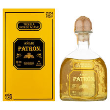 Tequila Patron Añejo 1,00 Litro 40º (R) + Kiste 1.00 L.