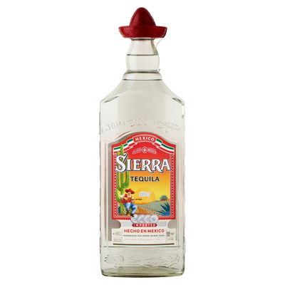 Tequila Sierra Silver 1,00 Litro 38º (R) 1.00 L.