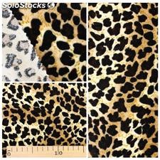 Terciopelo lycra animal leopardo rf. 565