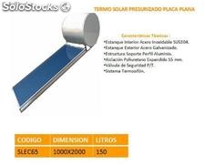 Termo solar presurizado placa plana