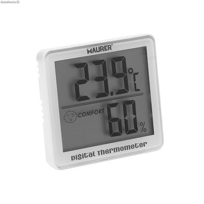 Termometro Digital Con Indicador De Humedad