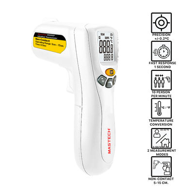 Termometro digital sin contacto infrarrojos medición fiebre
