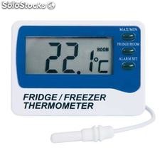 Termómetro frigorífico con alarma
