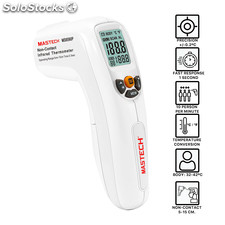 Termómetro infrarrojo digital Sin Contacto mide temperatura corporal entre 32-42