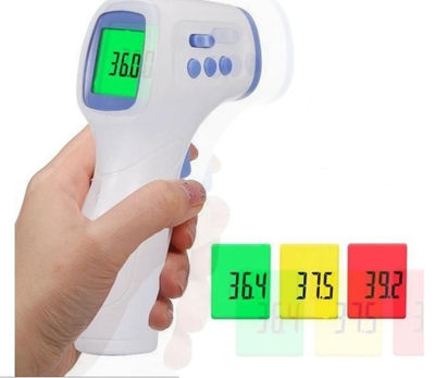 Termómetro infrarrojo sin contacto con todos los certificados CE y FDA