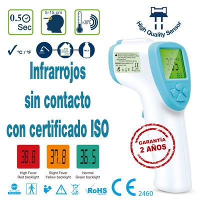 Termómetro infrarrojo sin contacto para uso médico y personal - retail tools