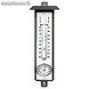 Termometro Metalico Max-min. 28cm. Higro
