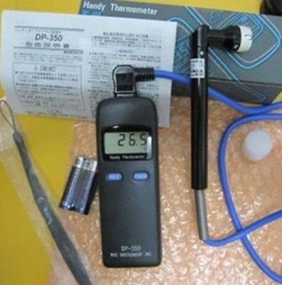 Termometro RKC DP-350 con Sensor te temperatura por contacto SL-23 a 90°