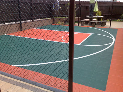 Terrain de basket 3x3 modulaire