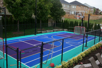 Terrain de basket 3x3 modulaire - Photo 4
