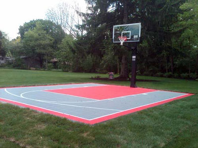 Terrain de basket modulaire 10x15 - Photo 5