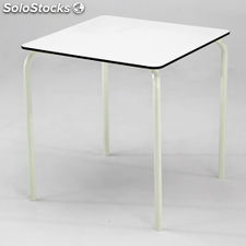 Terrasse de table compact plus 70x70 Couleur blanche