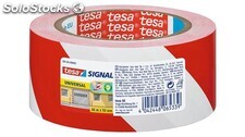 Tesa Markierungsband 50mm/66m (Rot/Weiß)