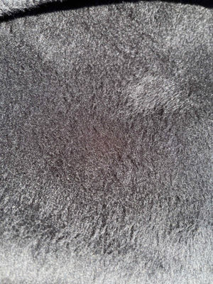 Tessuto eco pelliccia nero per Artigianato - Foto 3
