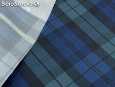 Tessuto impermeabile tartan