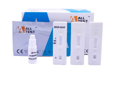 Test Antigeno saliva con hisopo sars-CoV-2 Covid-19