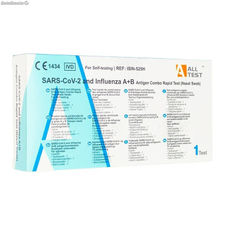 test combinado de antígenos sars-cov-2/gripe a y b (hisopo nasal) alltest