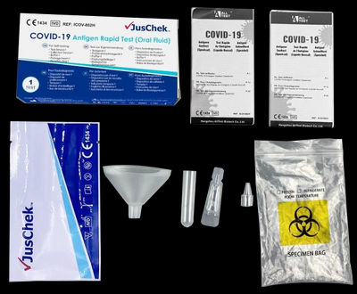 Test rápido antígenos Covid SALIVA ALLTEST para Farmacias o distribuidores - Foto 2