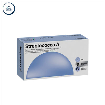 Test Streptococco,Tampone Faringeo per la Rilevazione dello Streptococco GruppoA