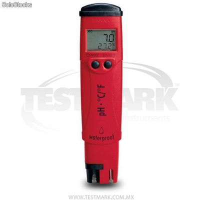 Tester de bolsillo hi 98127 pH temperatura