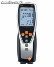 Testo 735-1, 3 t/c Tipo k/Pt100